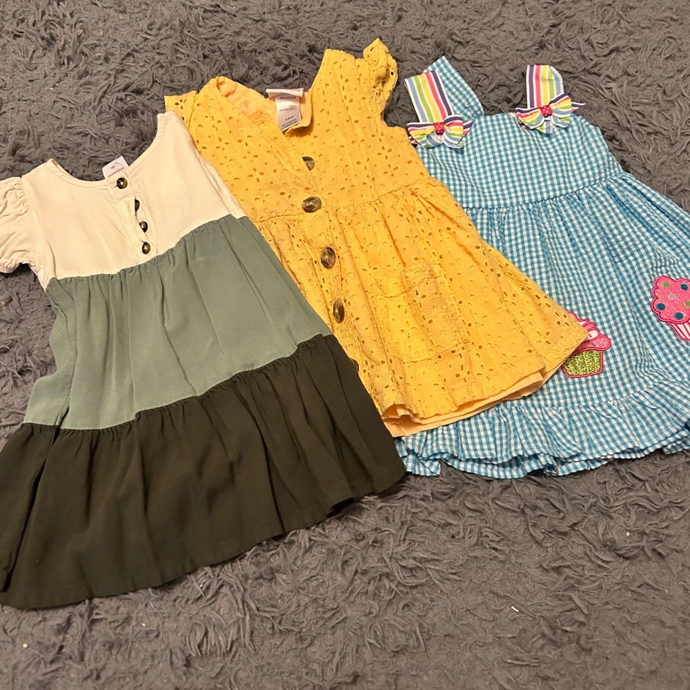 Toddler Girls Dress Lot Size 18M